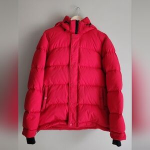 Red TNA Superpuff jacket Size XS